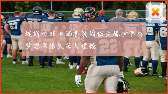 埃斯特旺泪洒赛场因伤无缘世界杯梦想深感失落与遗憾