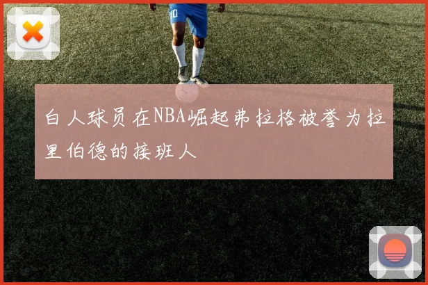 白人球员在NBA崛起弗拉格被誉为拉里伯德的接班人
